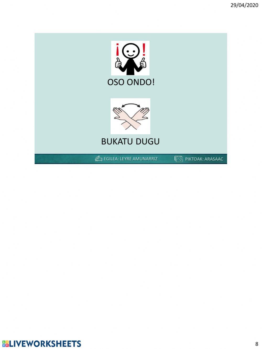 SILABAK ORDENATU (udaberriko hiztegia)