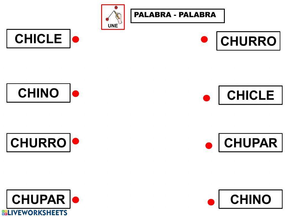 Fichas Lectoescritura Z - CH