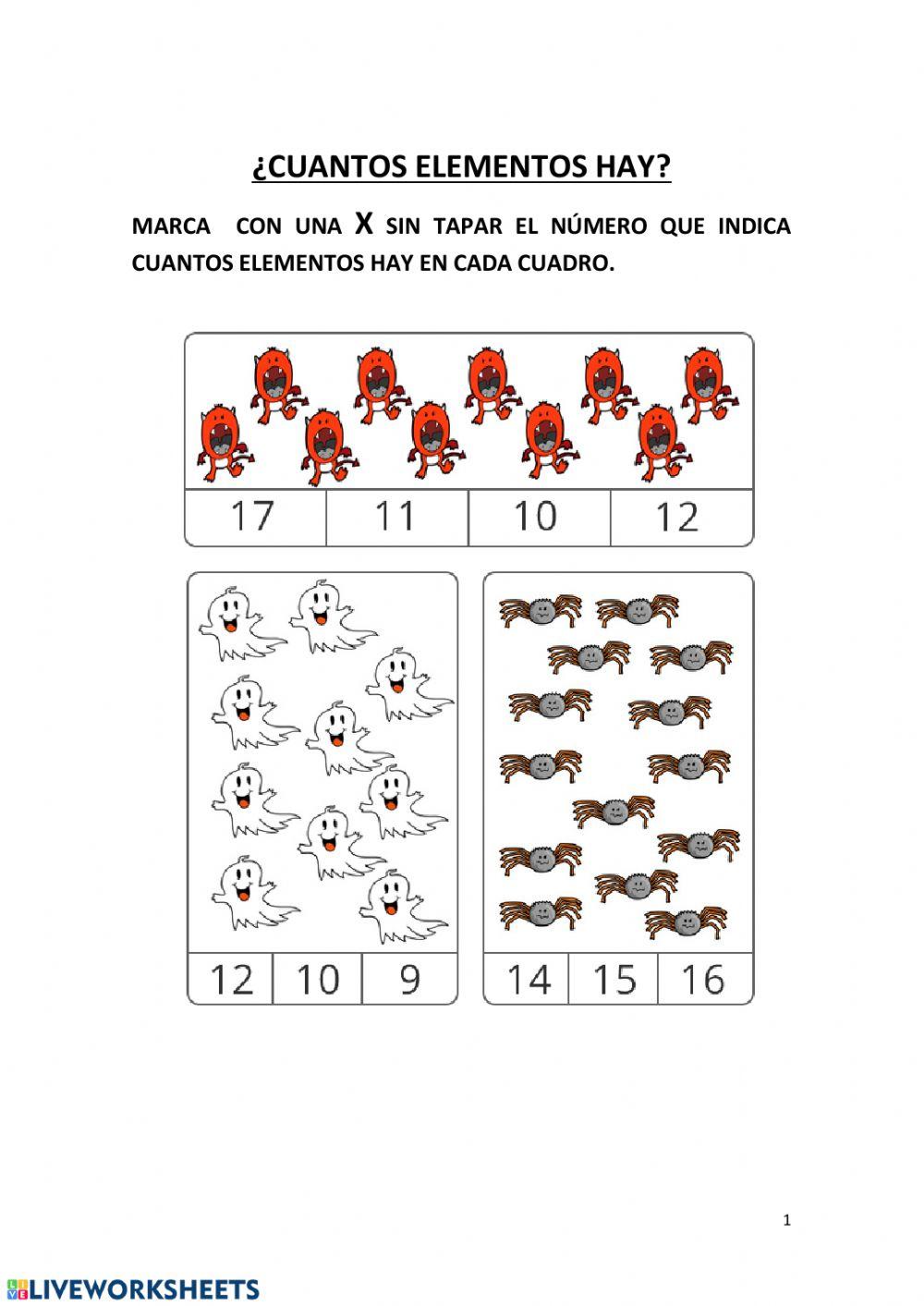 ¿cuantos elementos hay?