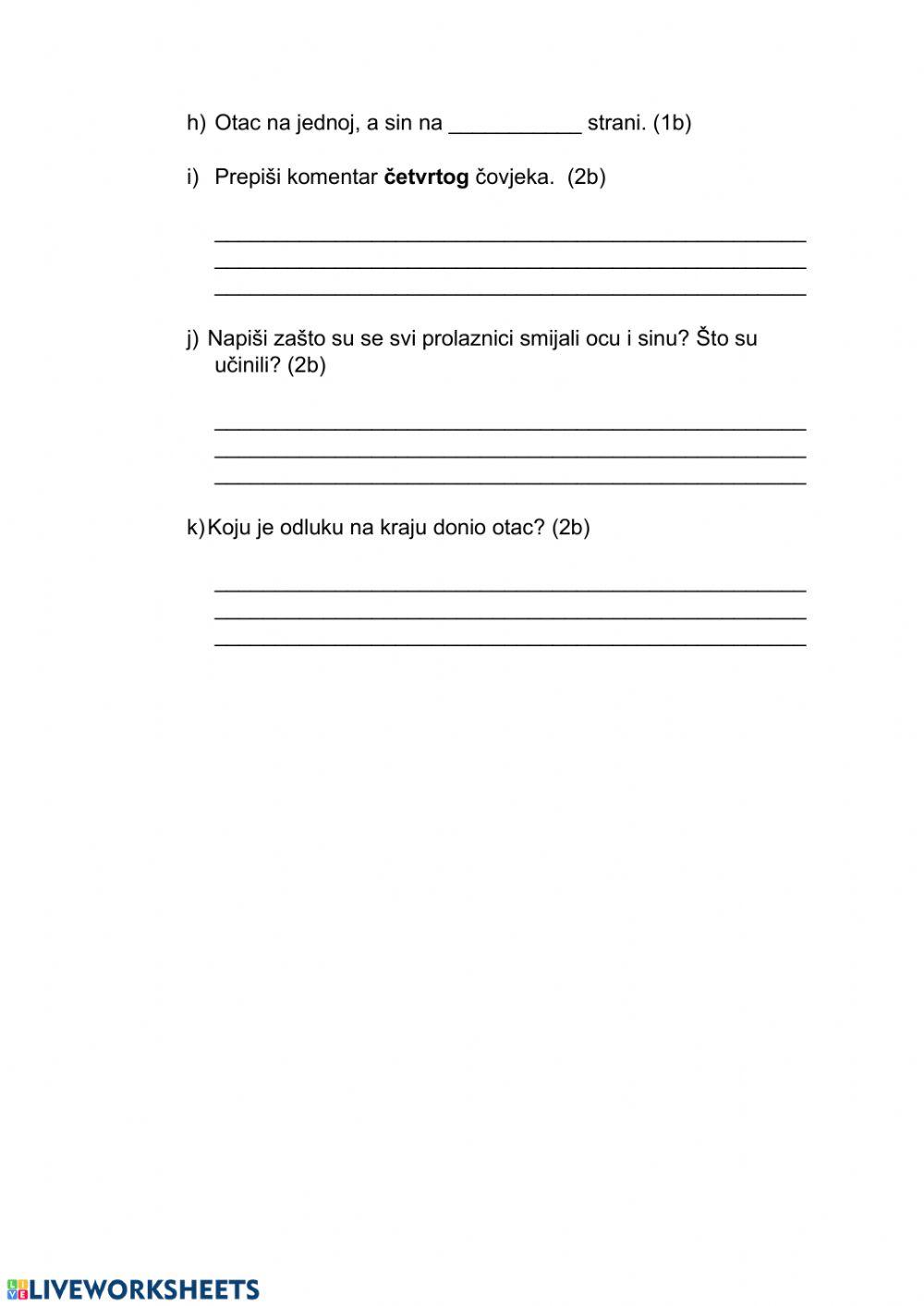 Narodna priča: Svijetu se ne može ugoditi