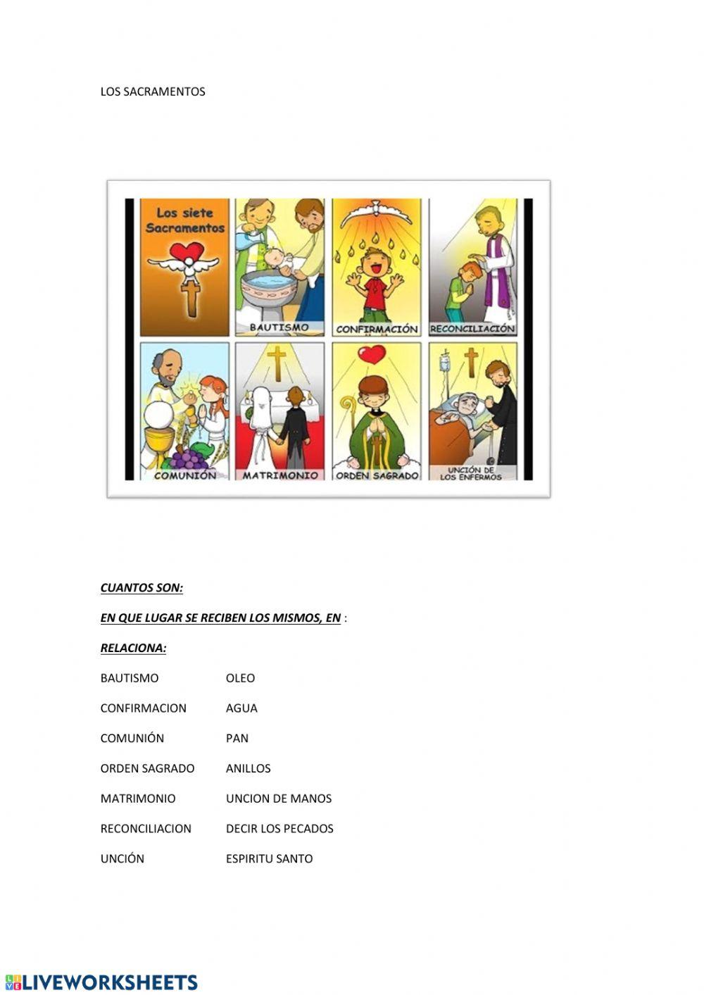 Los sacramentos