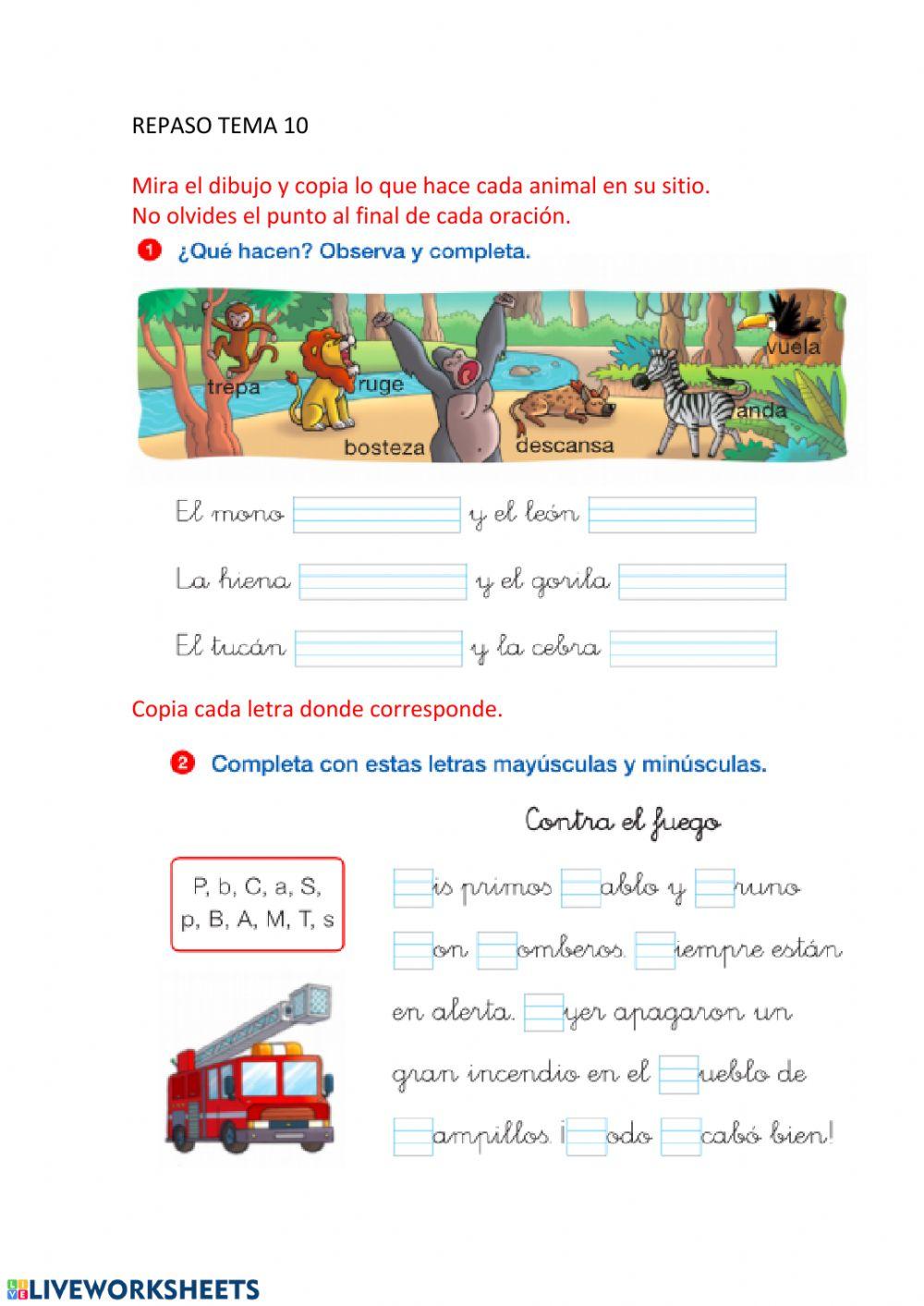 Repaso lengua tercer trimestre.