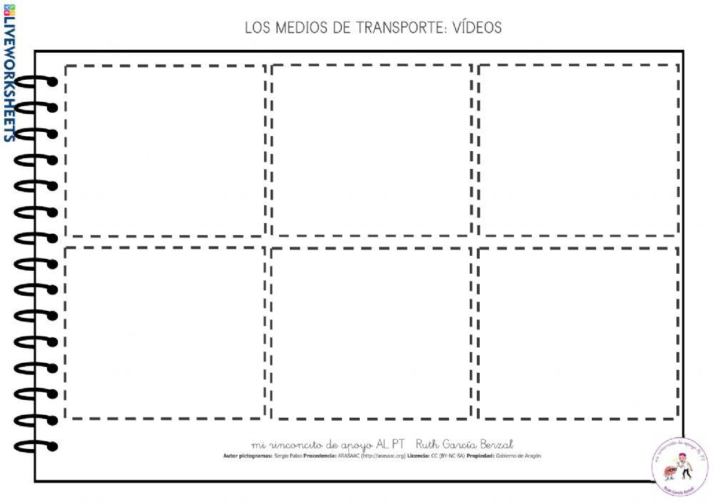 Los medios de transporte: ordena letras 2
