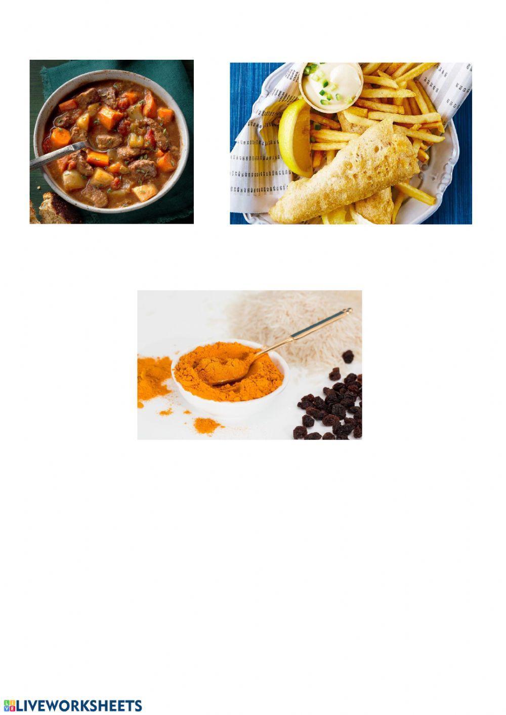 International Food - Write