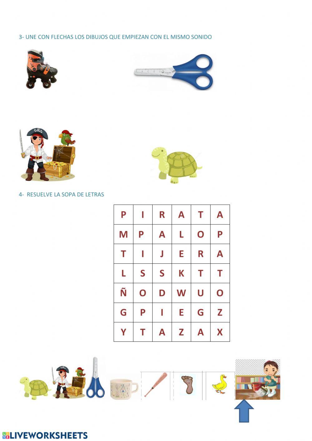 ALFABETIZACION 15.1 Sonido p y t