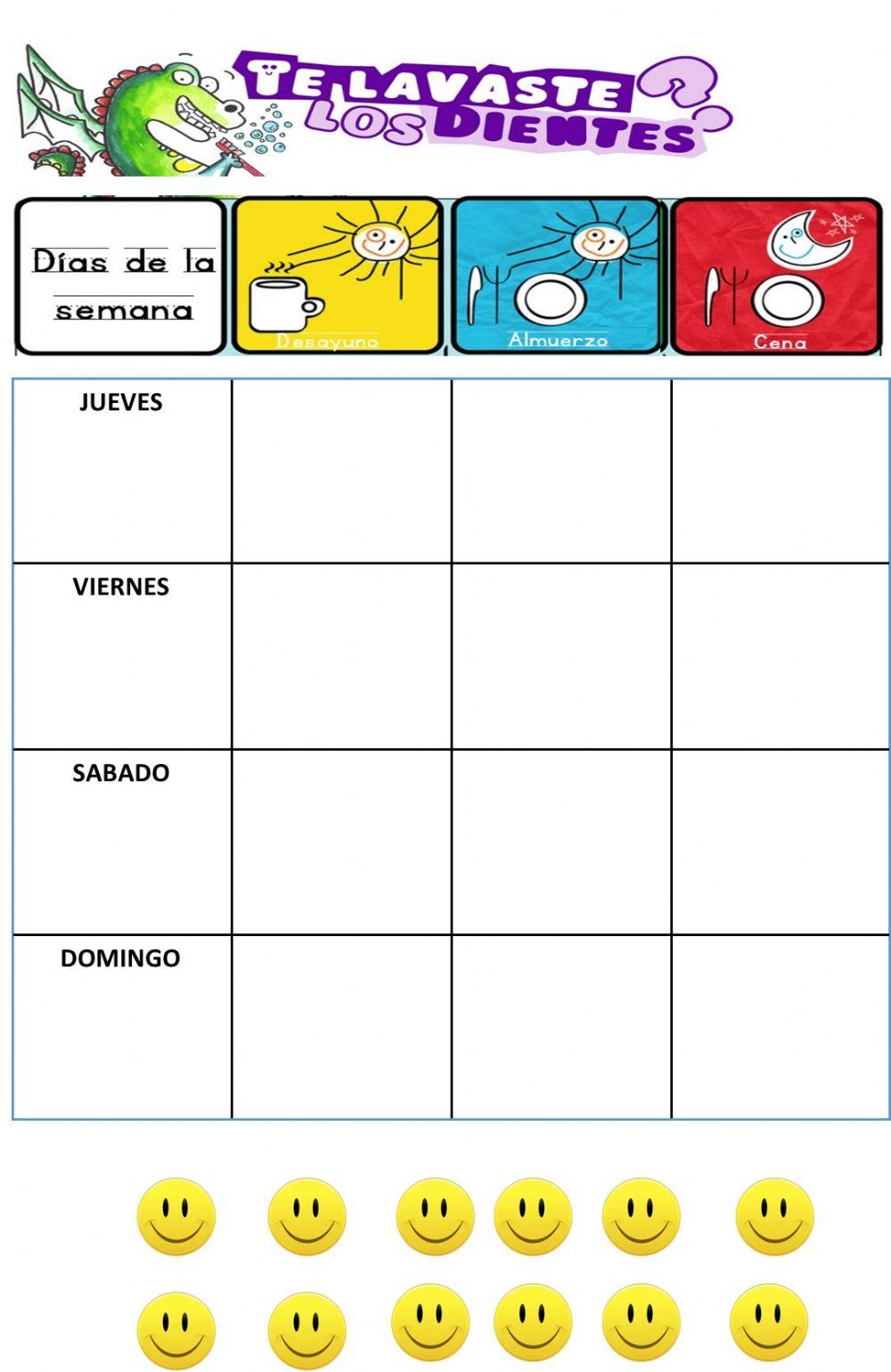 Control lavado dientes