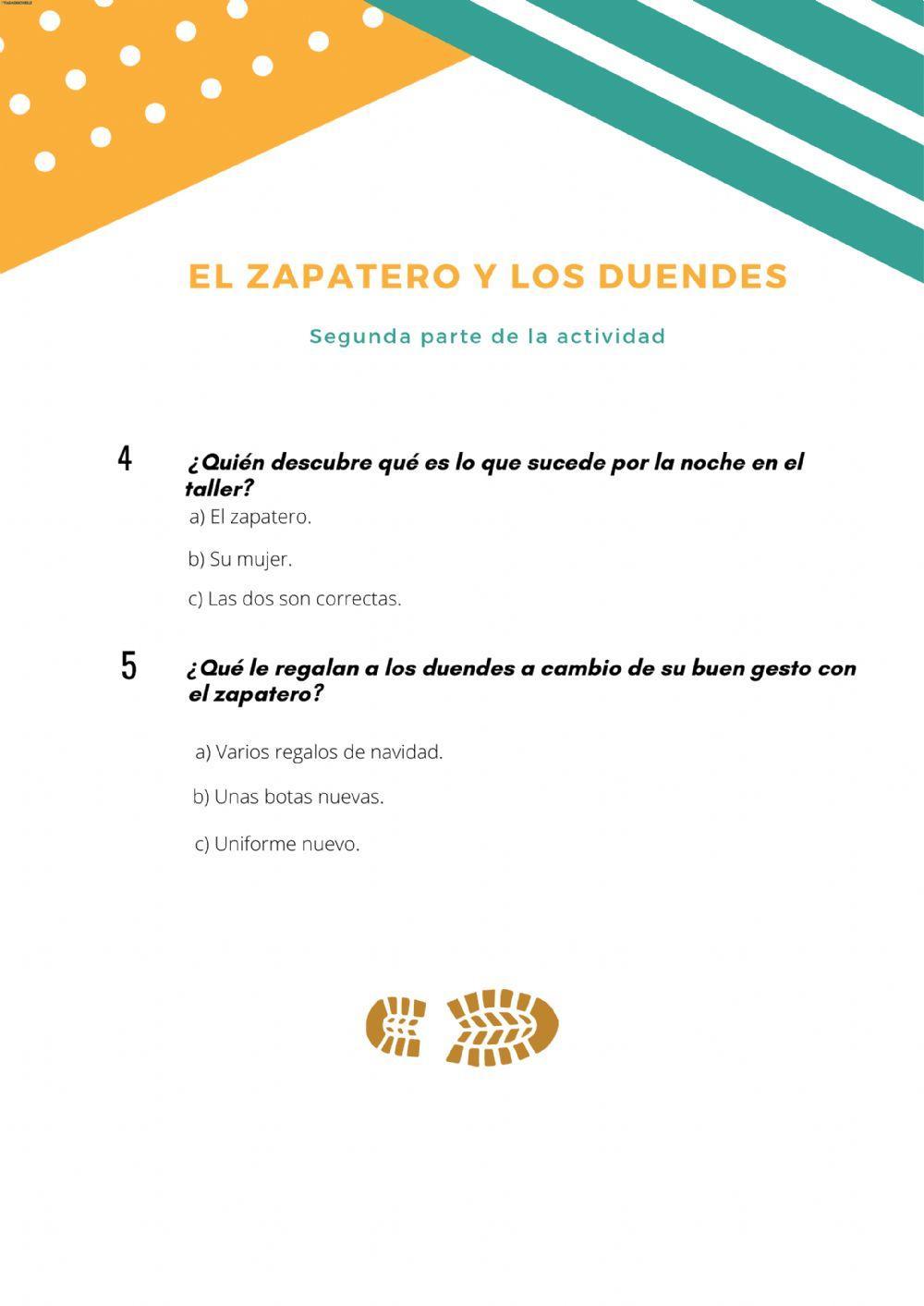 Video cuento el Zapatero y los Duendes