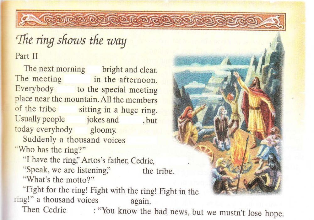 The ring shows the way part I