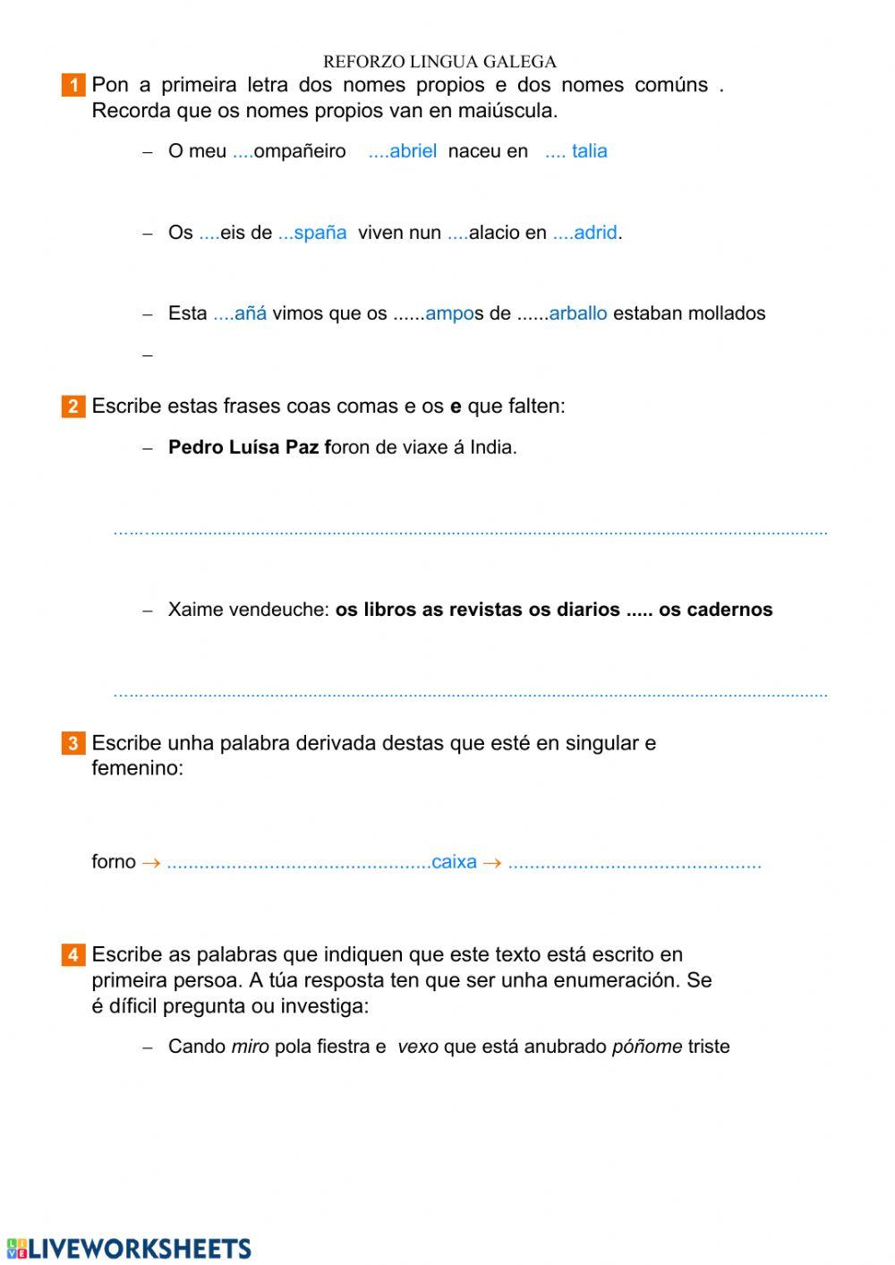 Os nomes e as maiúsculas