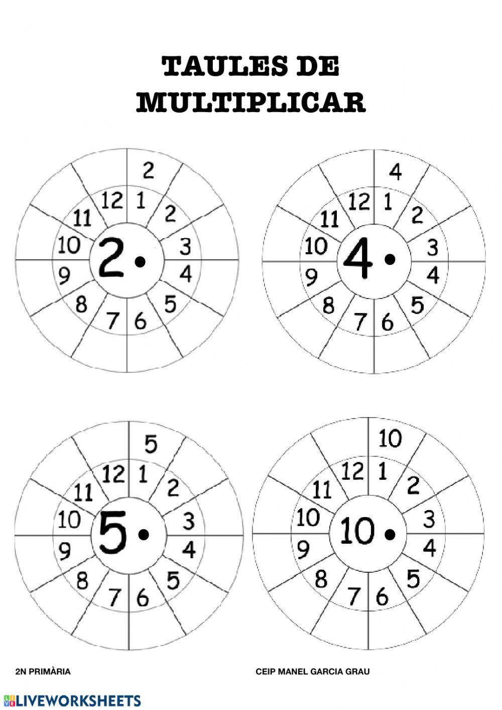 taules-multiplicar-worksheet-live-worksheets