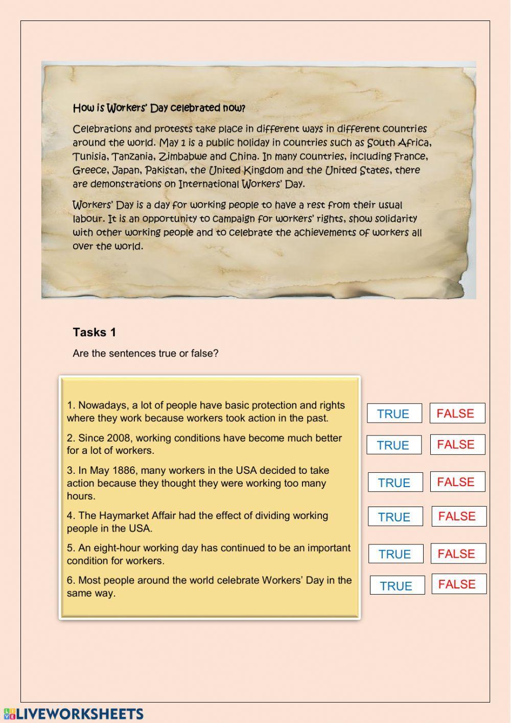 International workers' day