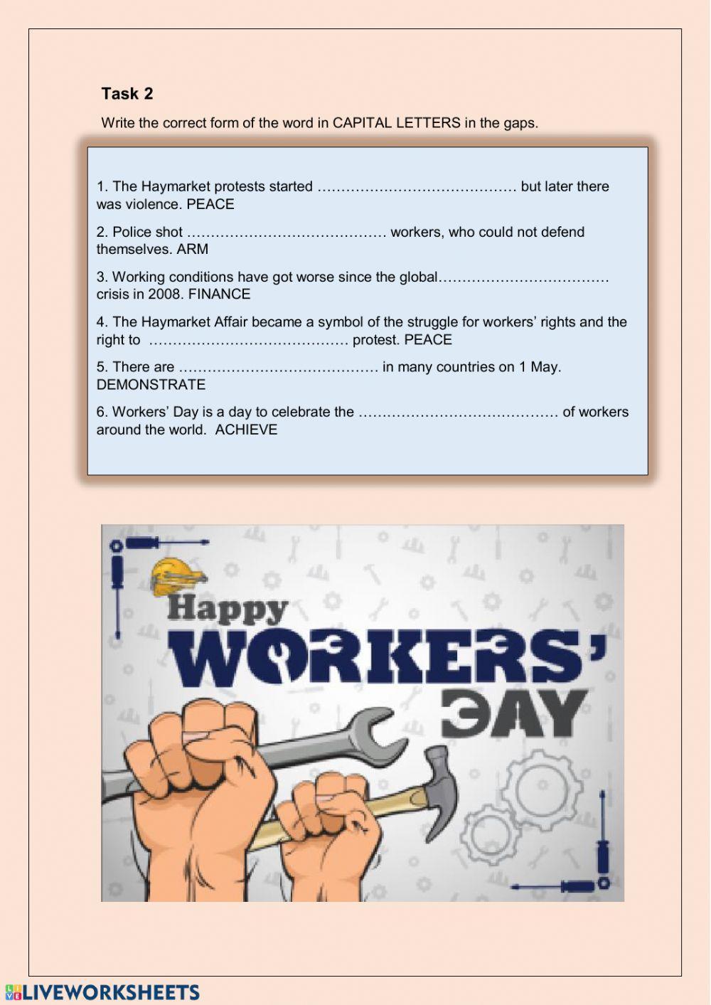 International workers' day