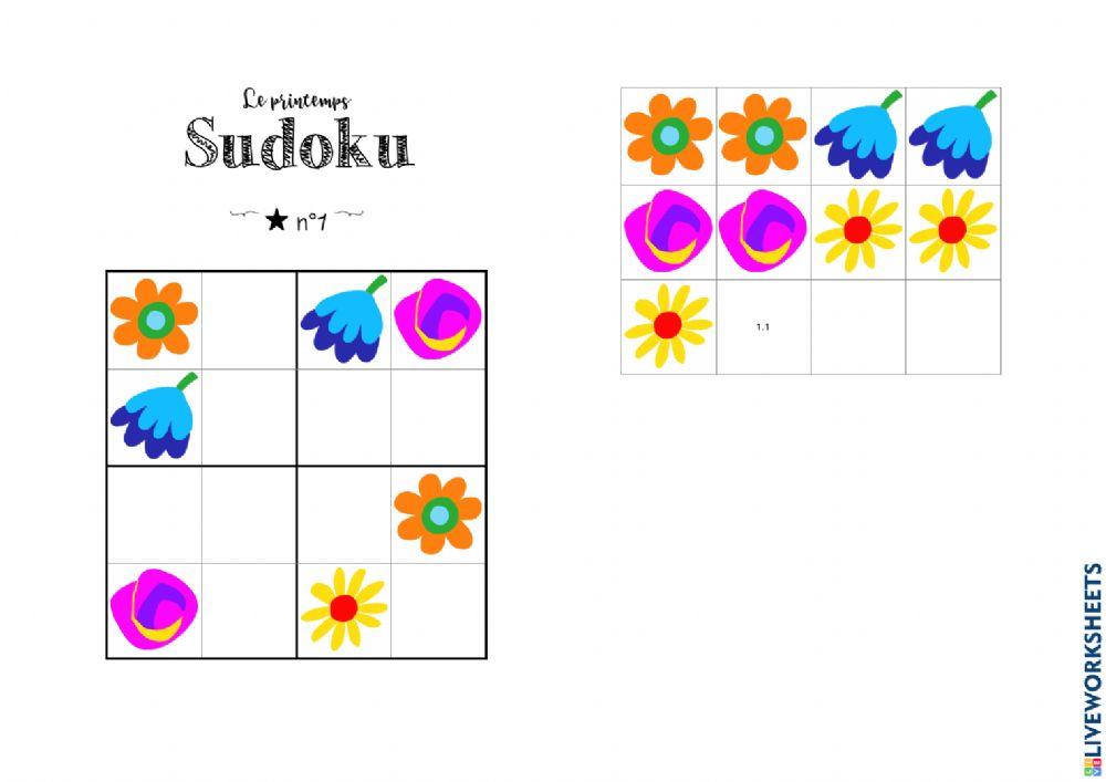 Sudoku - printemps 1