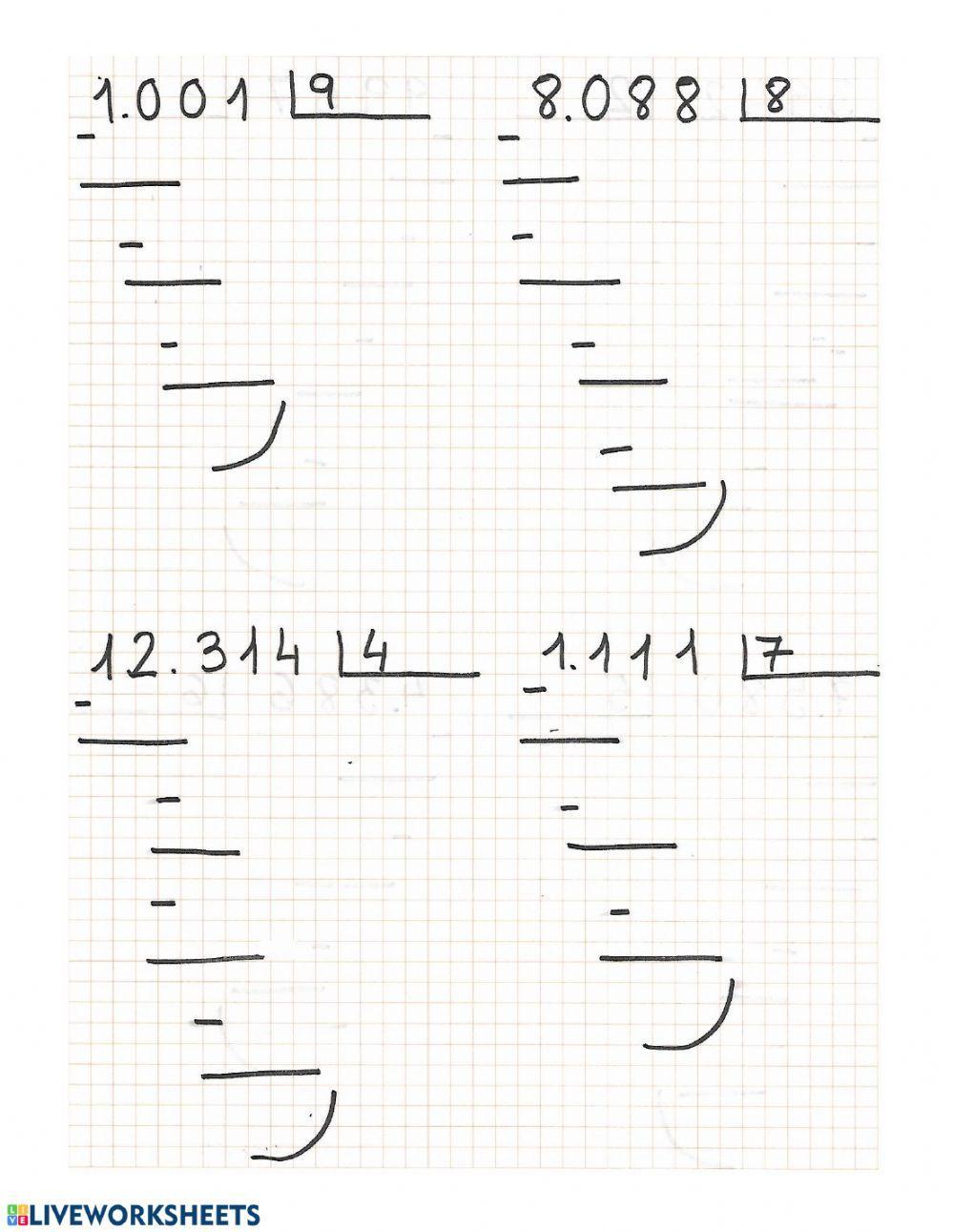 Practiquem les divisions d'una xifra (2)
