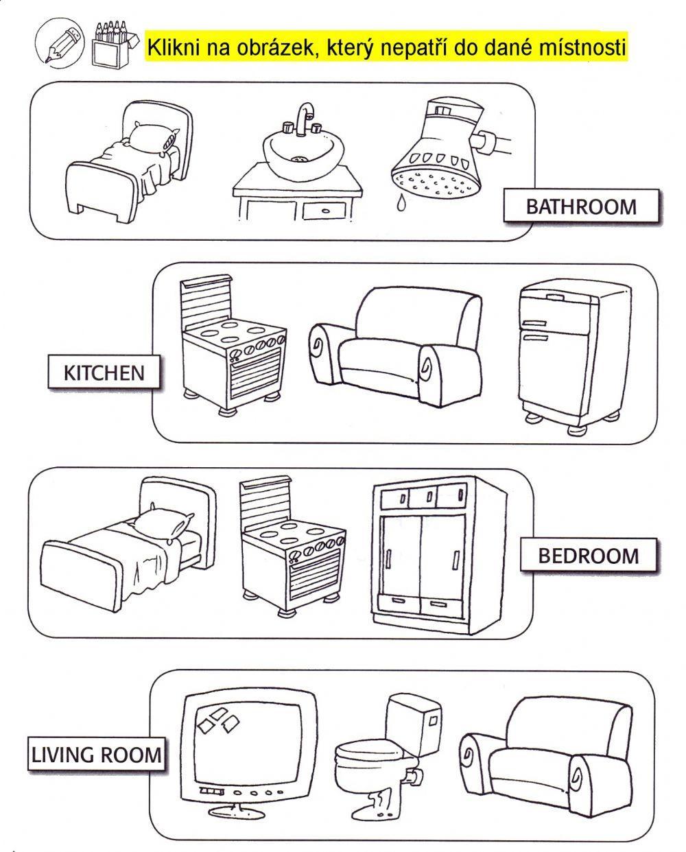Rooms and furniture