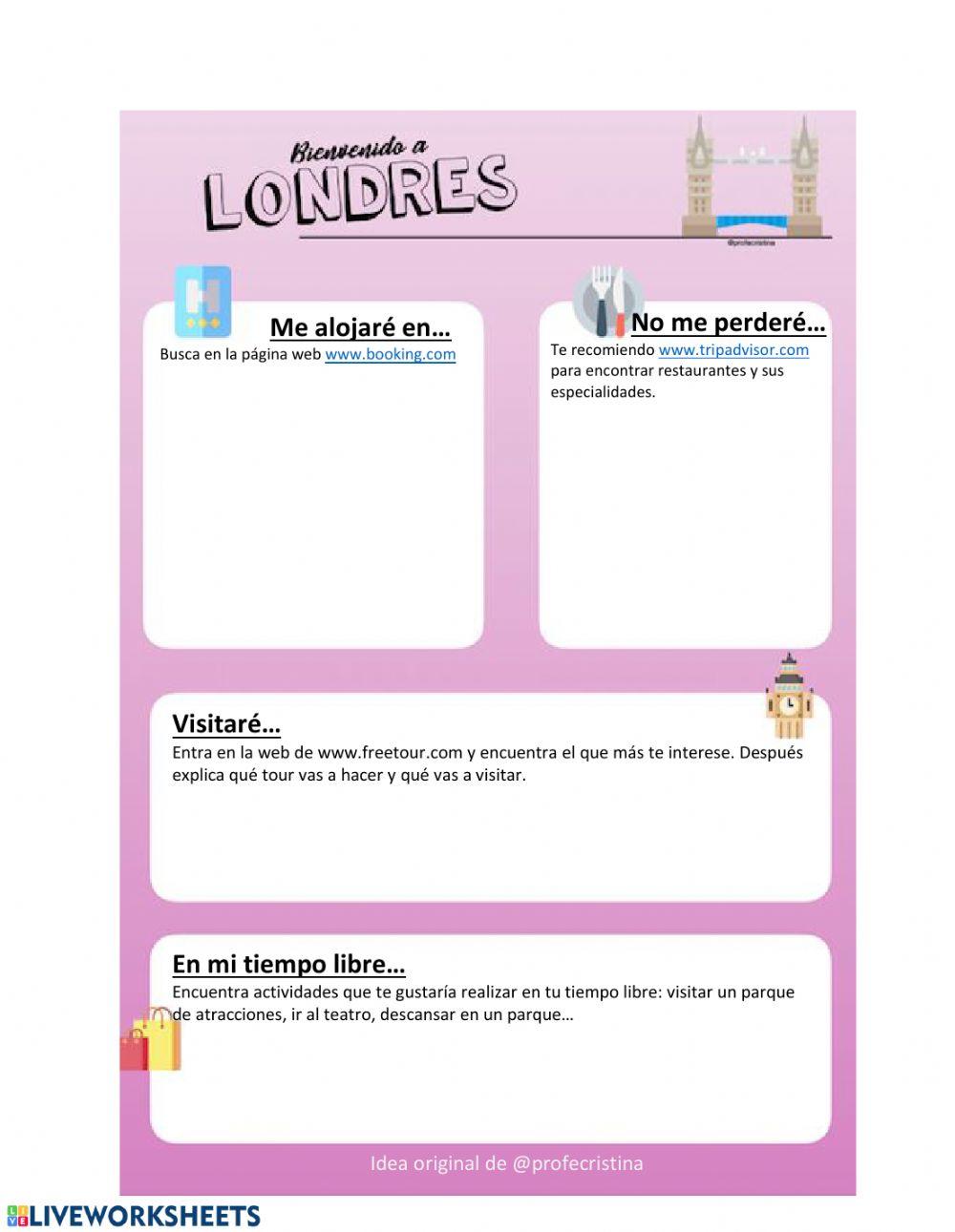 Nos vamos de viaje. Londres