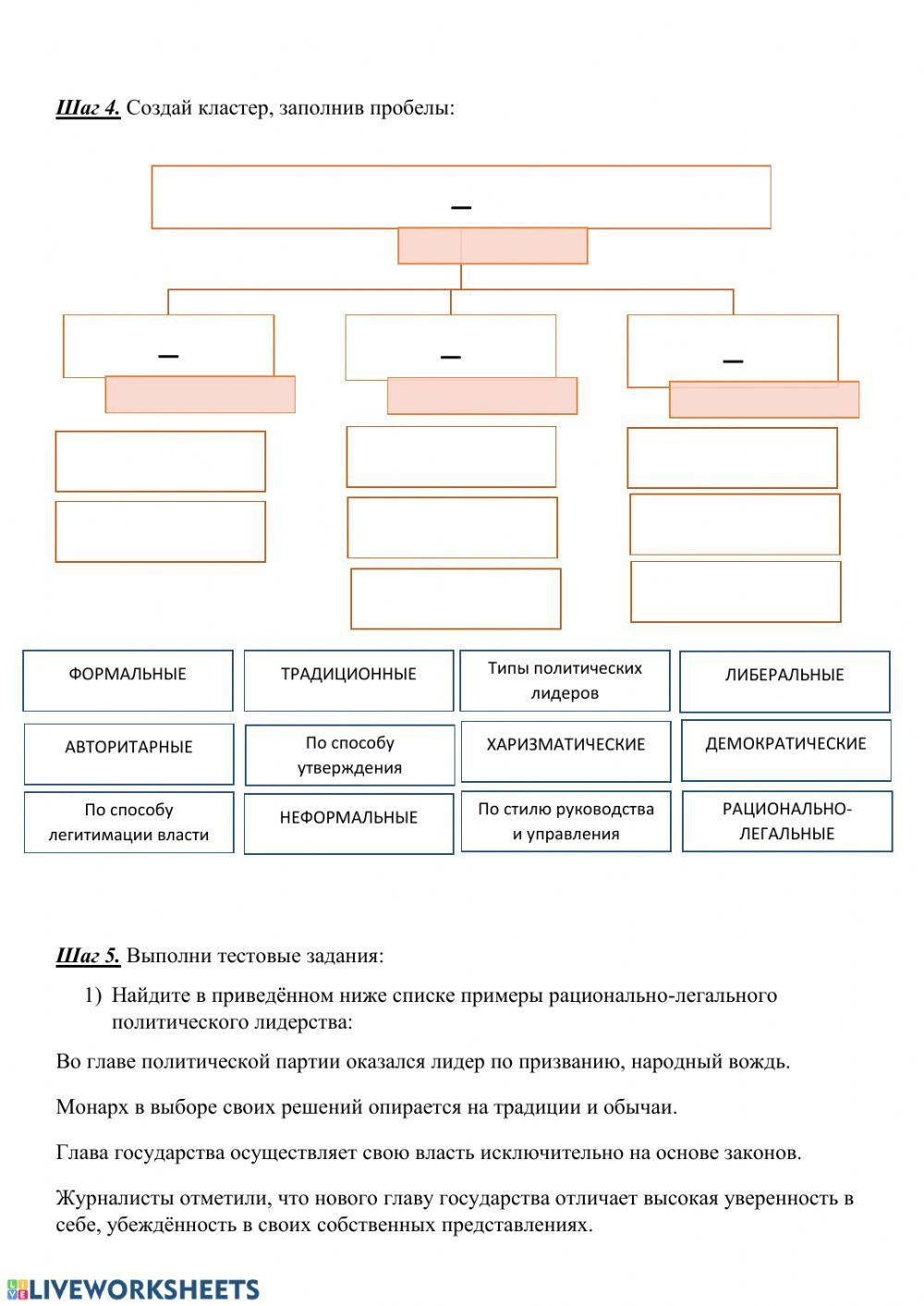 Политическое лидерство