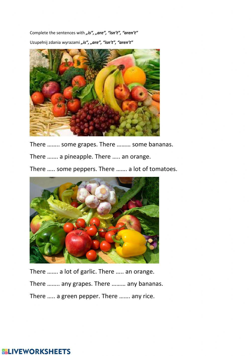 There isn't - there aren't