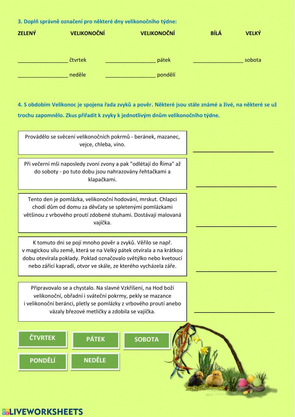 Velikonoční tradice