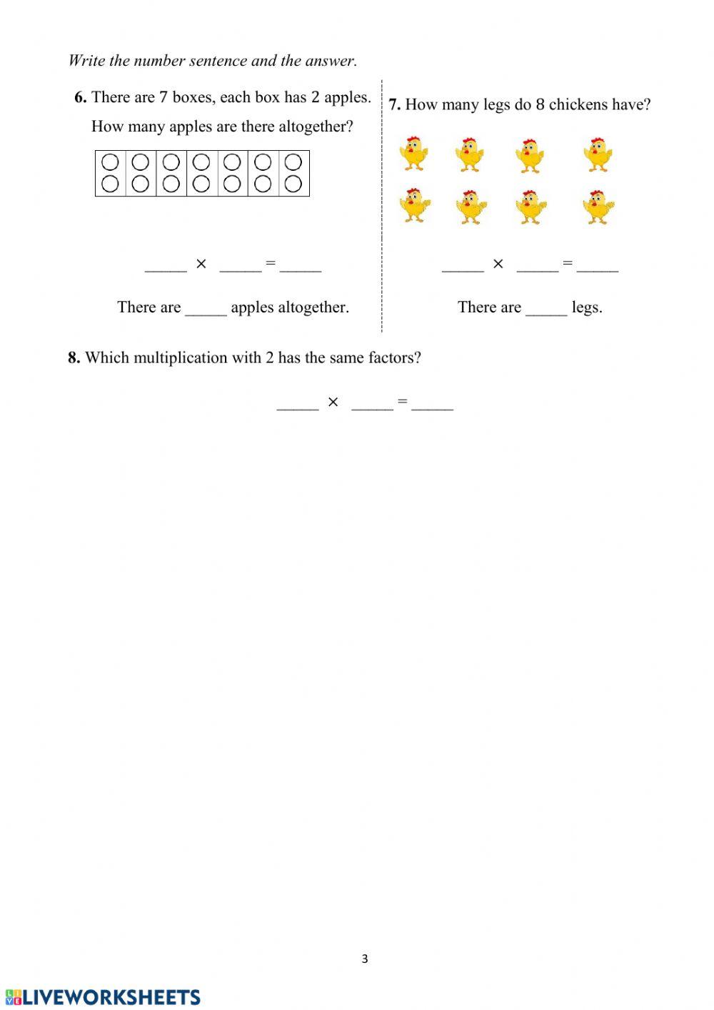 Practice: 2 as a Factor