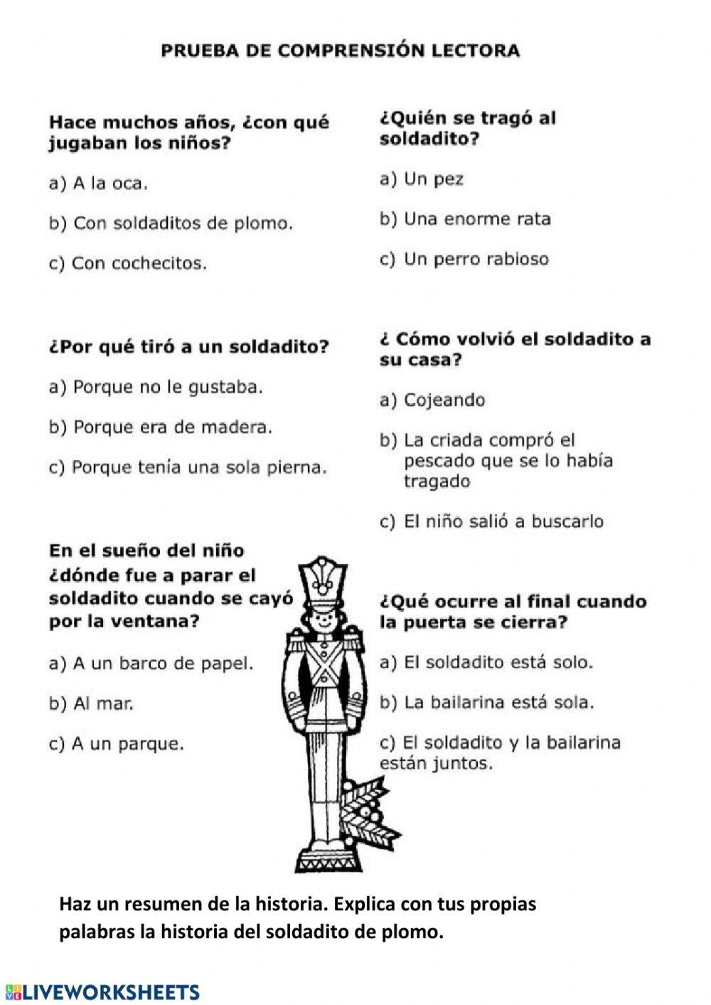 El soldadito de plomo