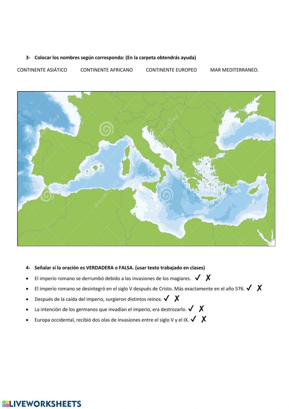 Edad Antigua y Edad Media. worksheet Live Worksheets Edad Antigua y Edad Media. worksheet Live Worksheets