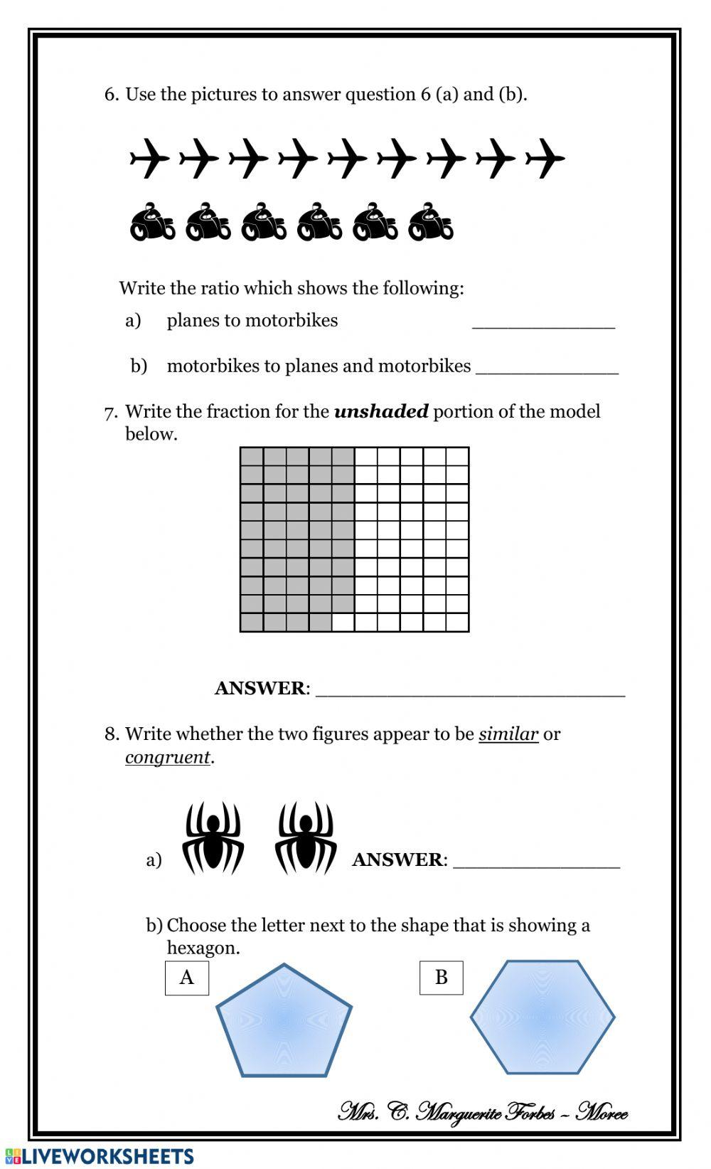 Mathematical Concepts