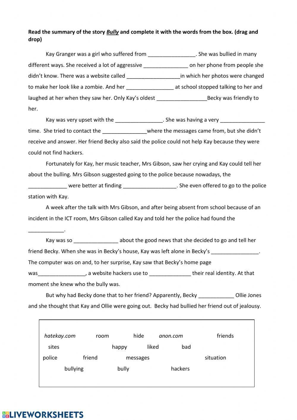 Narnia Chronicles and Bully