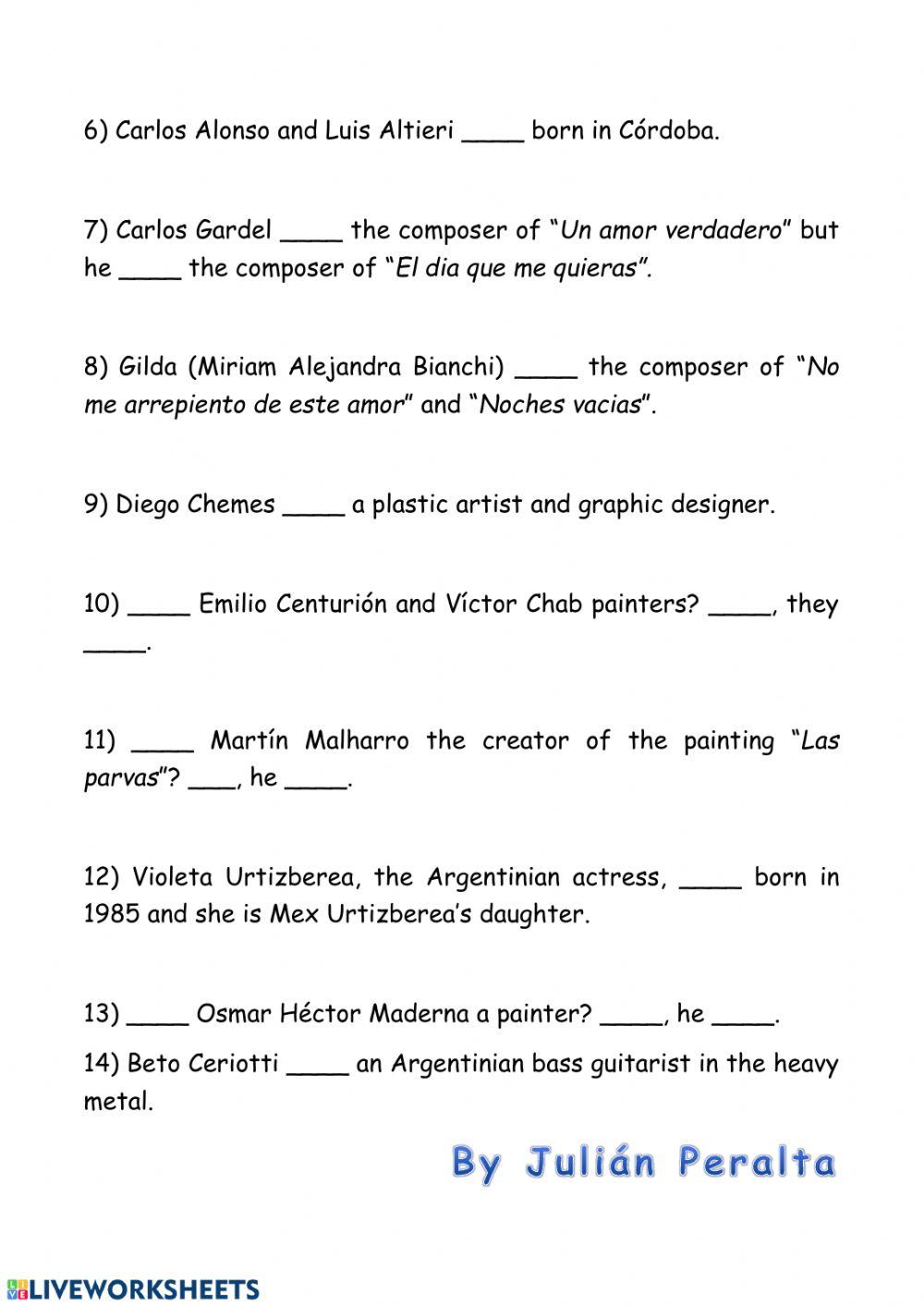 Arts in Argentina in the XX century