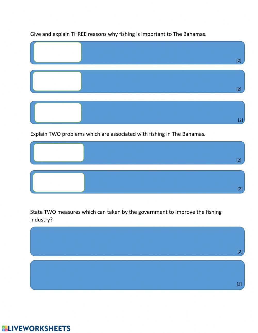 Fishing In the Bahamas - BGCSE Review