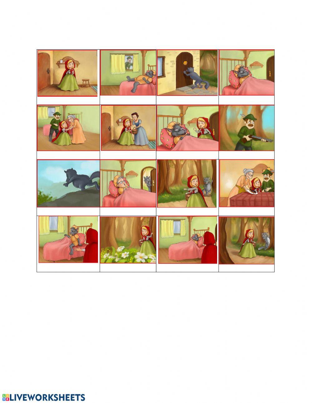 Разкажи ми приказка - Червената шапчица