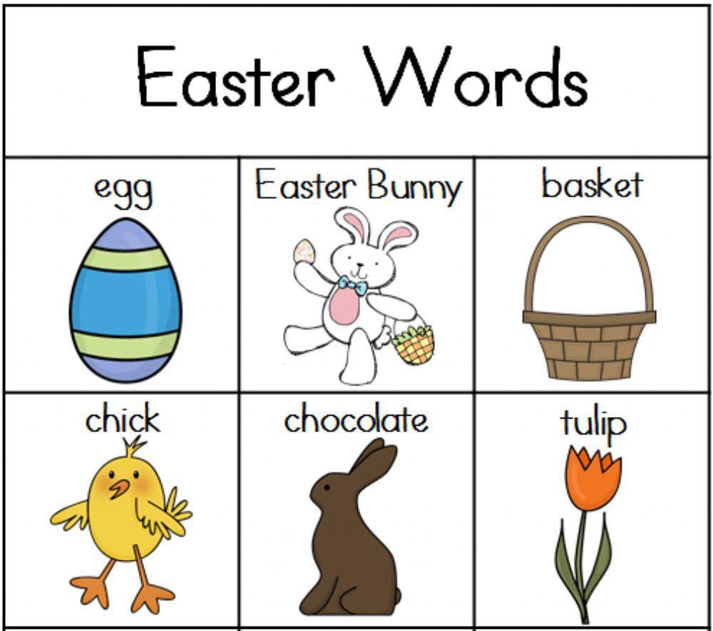 Easter words