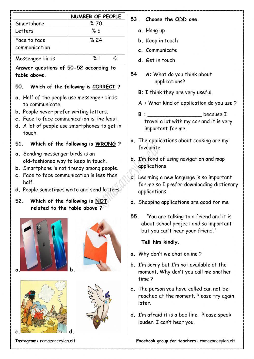 8. Sınıf 1-5 Ünite LGS Hazırlık