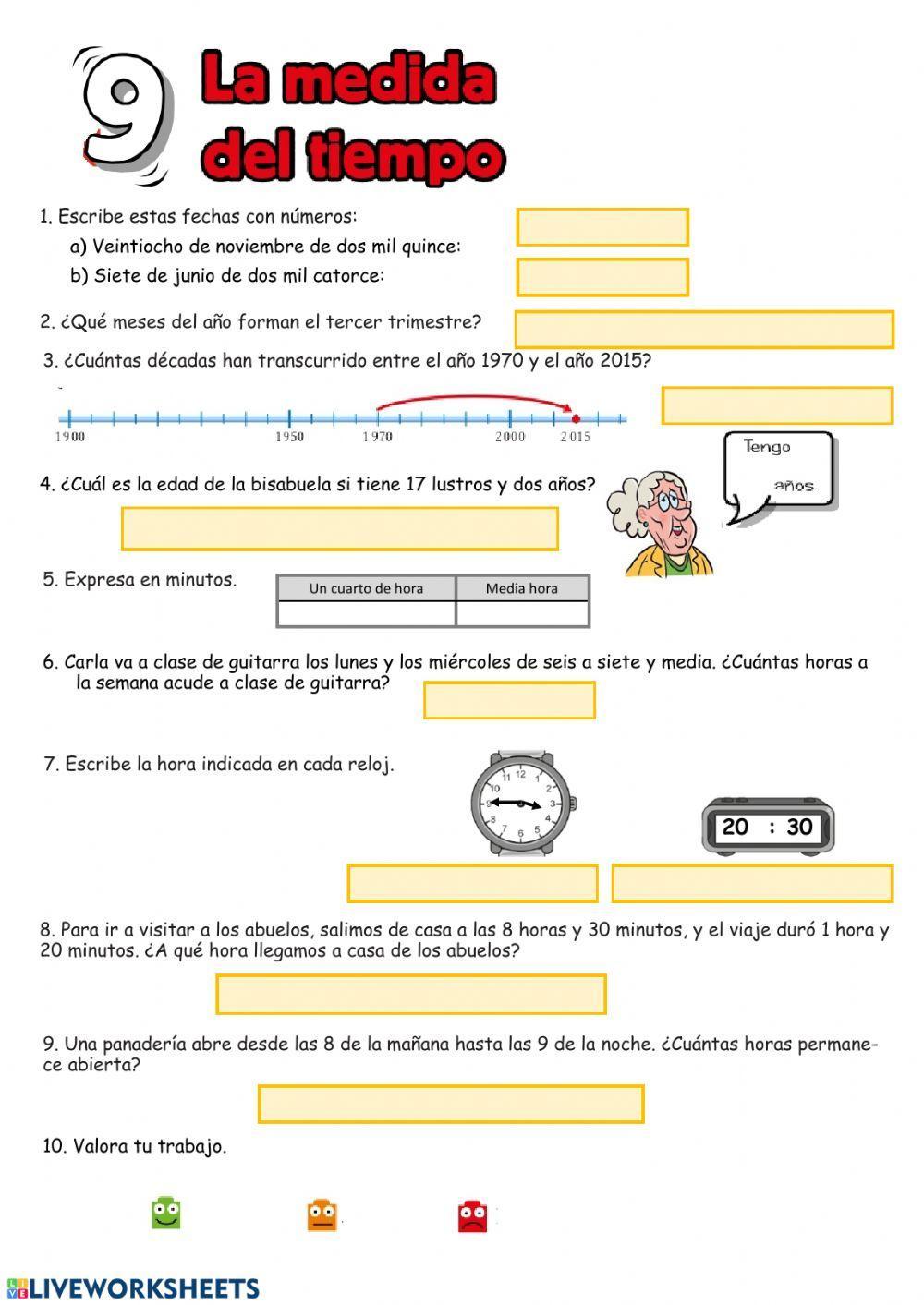 LA MEDIDA DEL TIEMPO