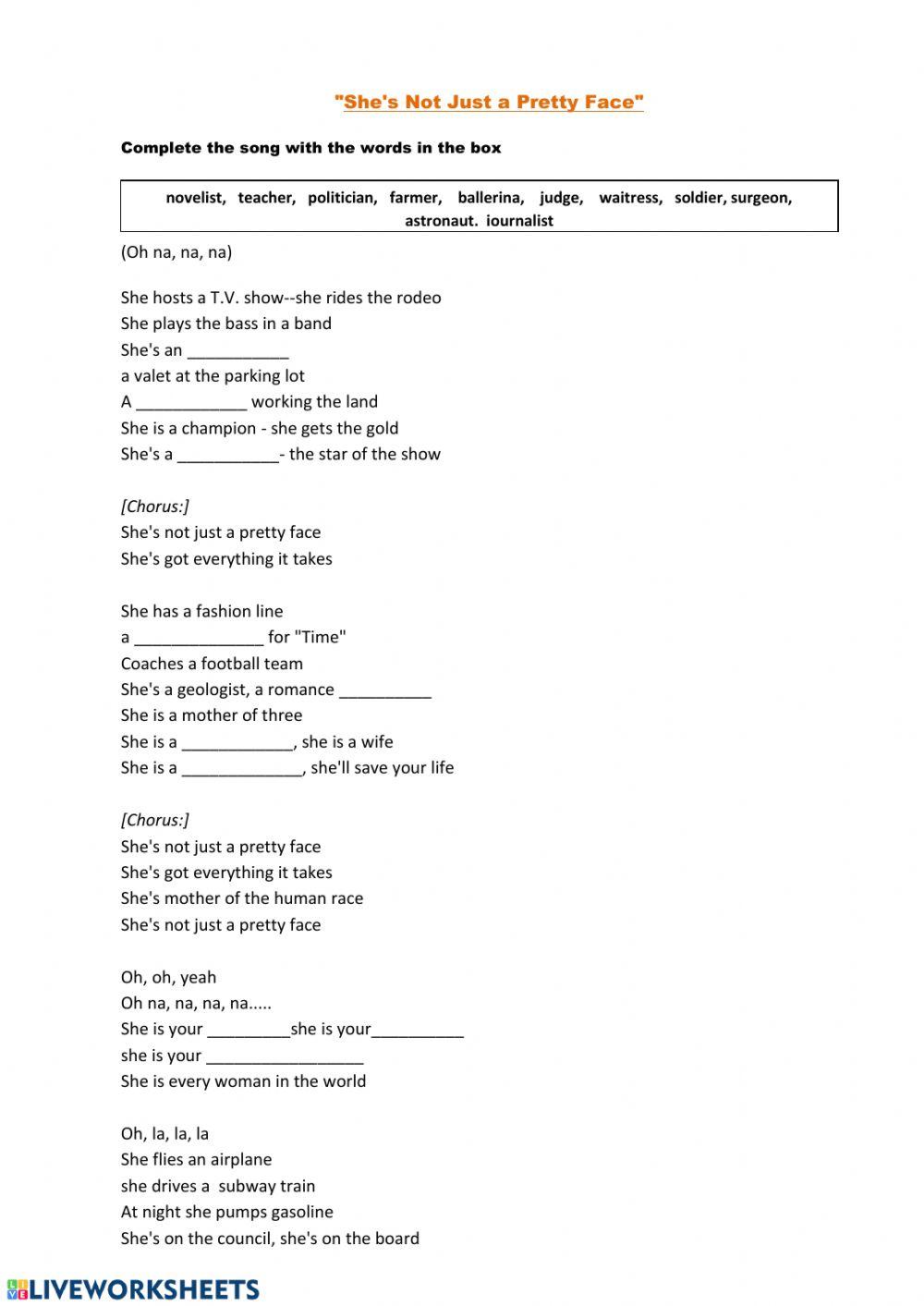 She-s not Just a Pretty face