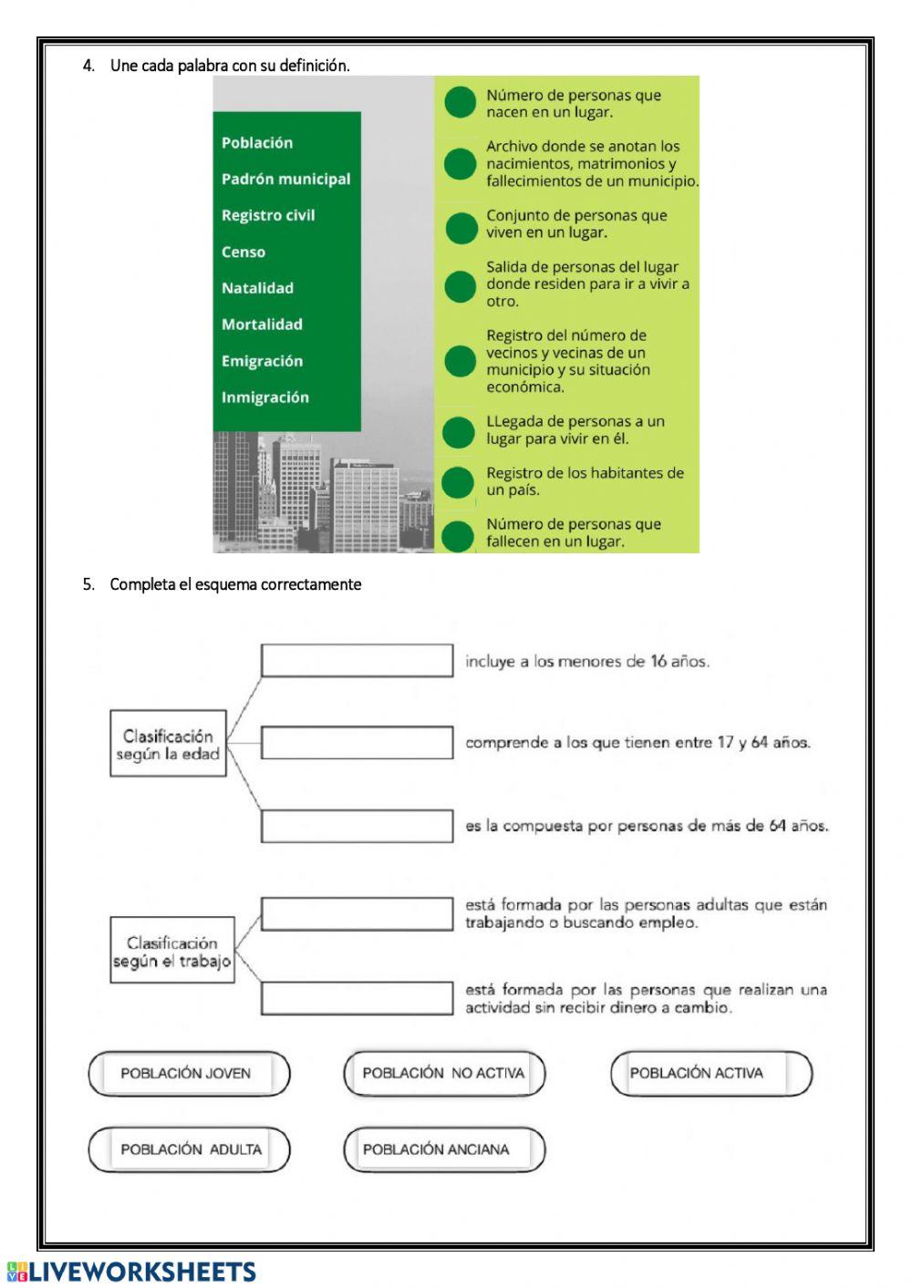 Repaso sociales la población
