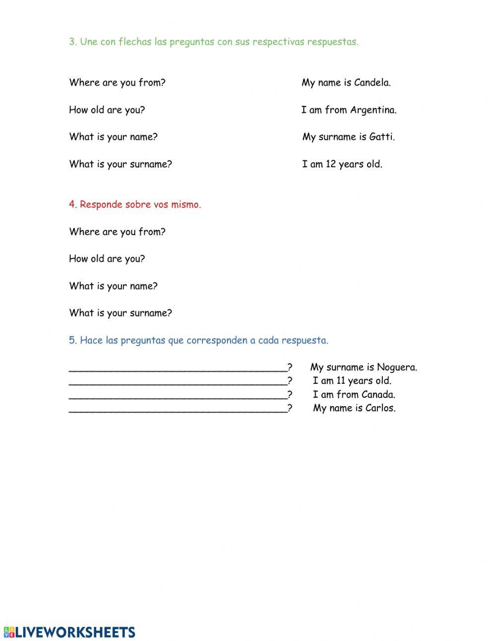 Personal Information