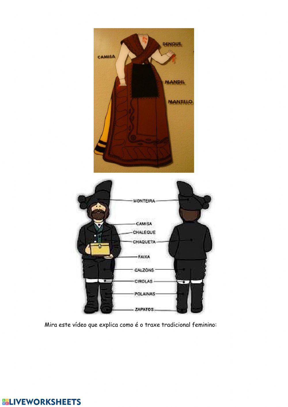 Traxe tradicional galego