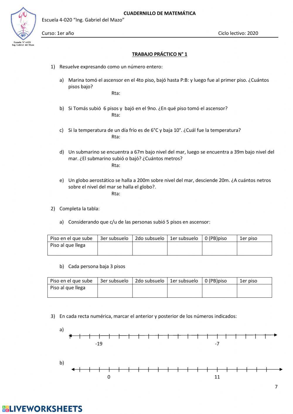 Trabajo Práctico N° 1