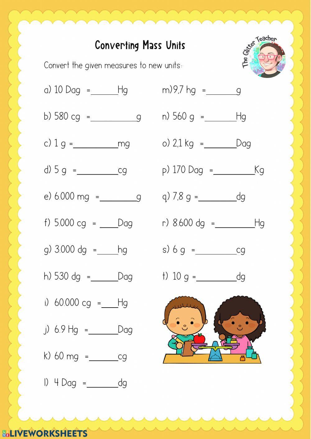 Converting Mass Units