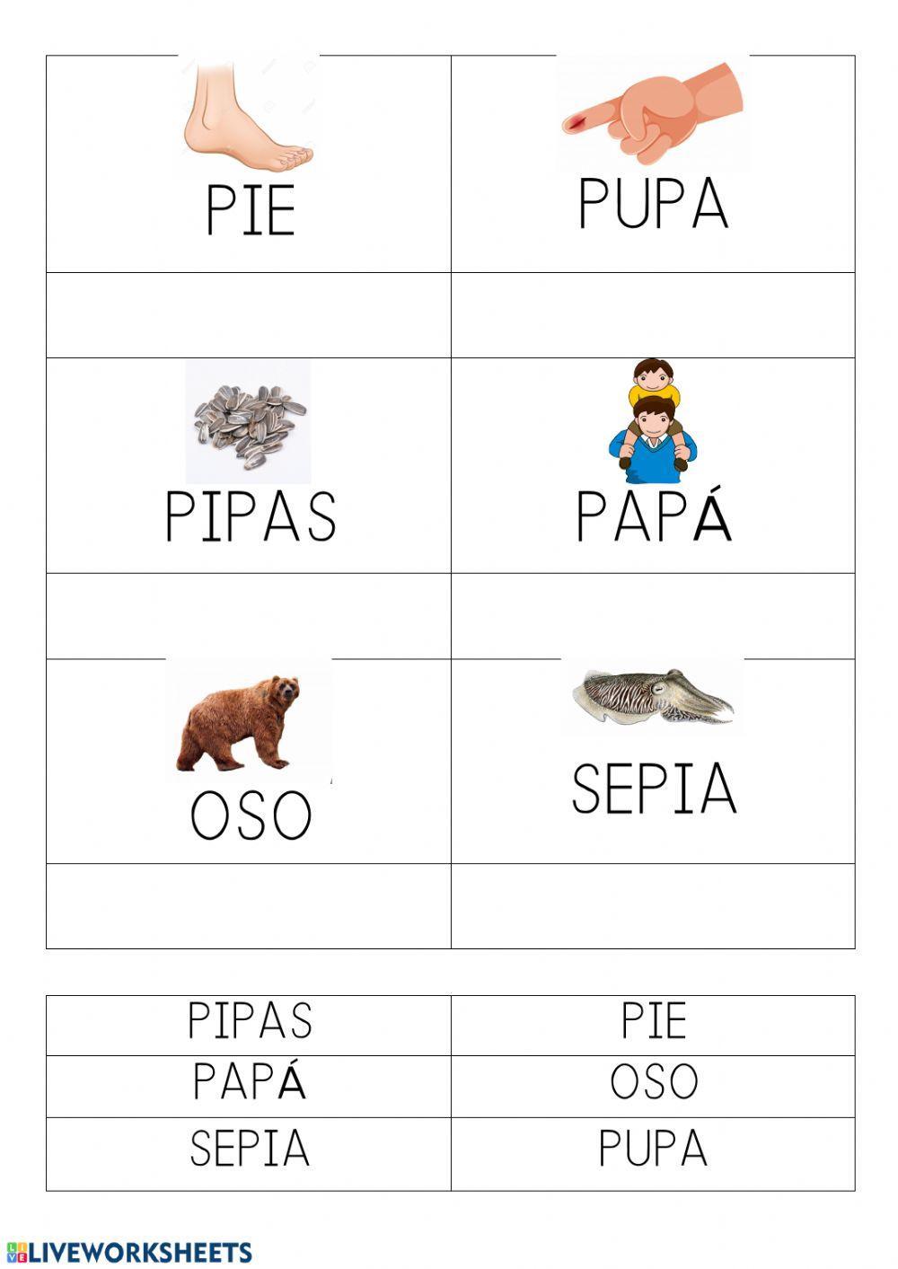 LECTURA 1 (MAYÚSCULAS)