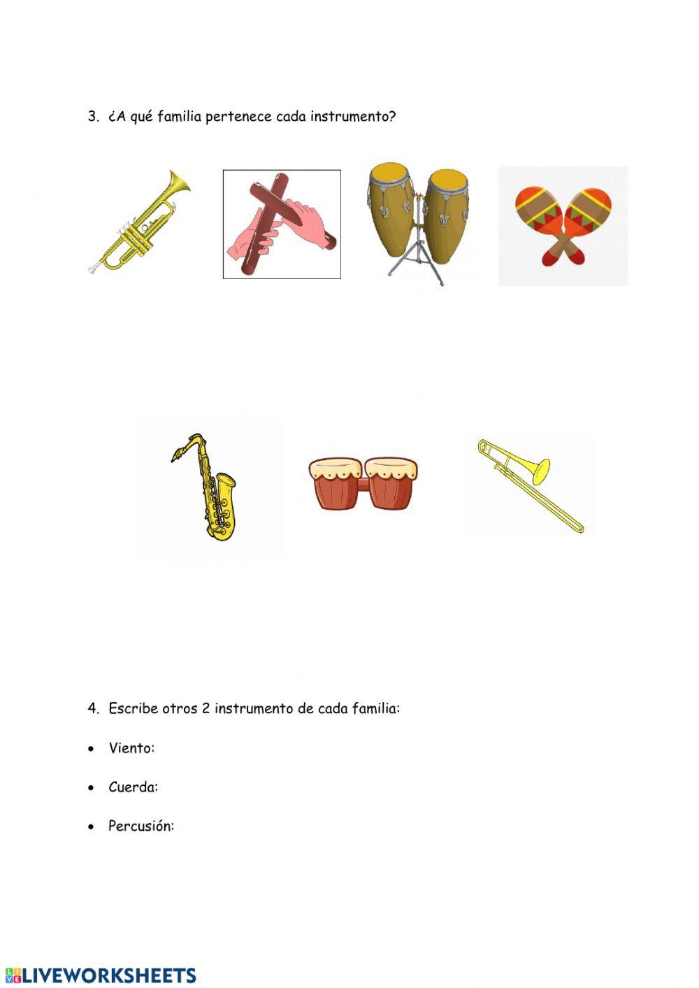 Reconocimiento de instrumentos