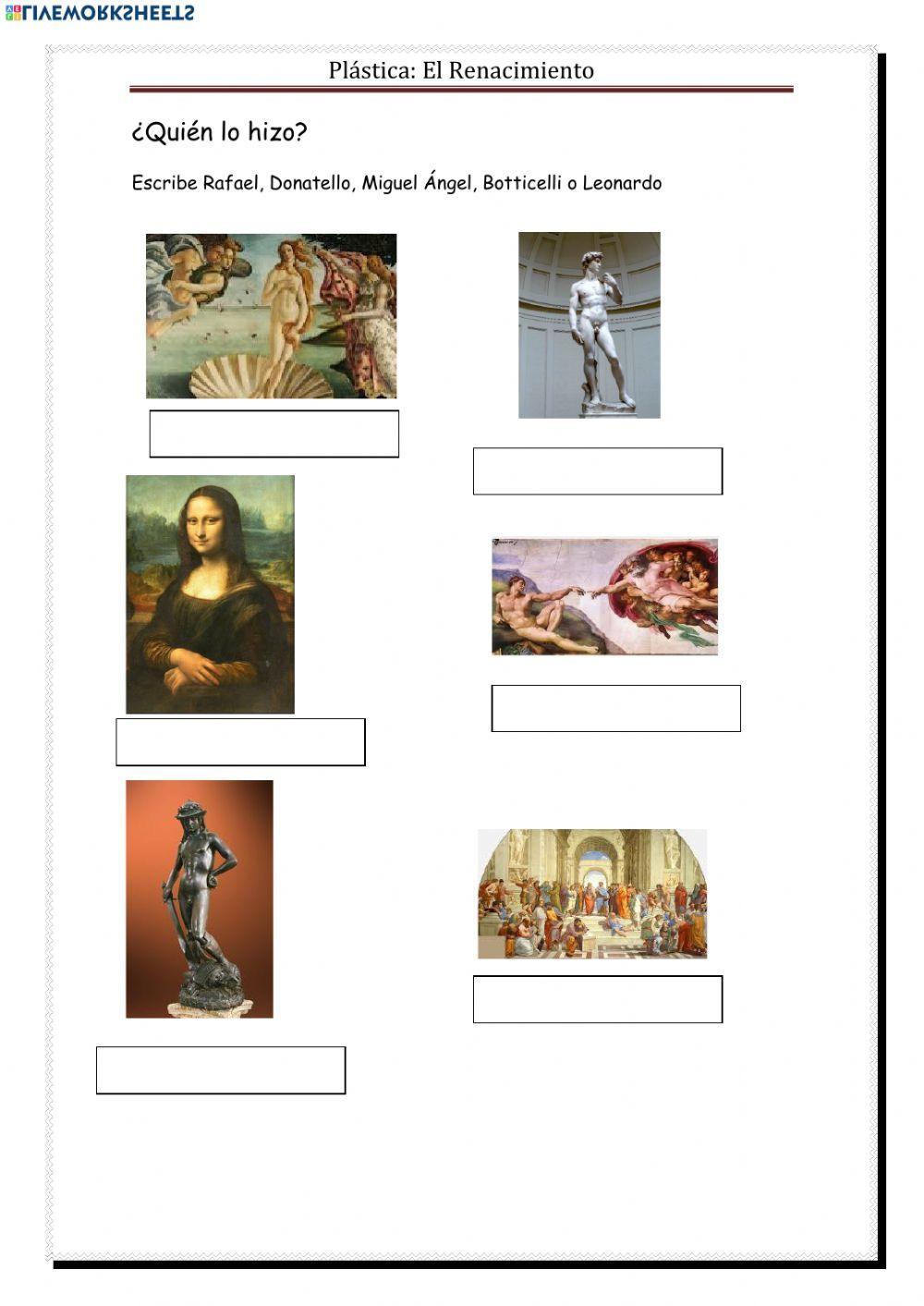 Genios del Renacimiento