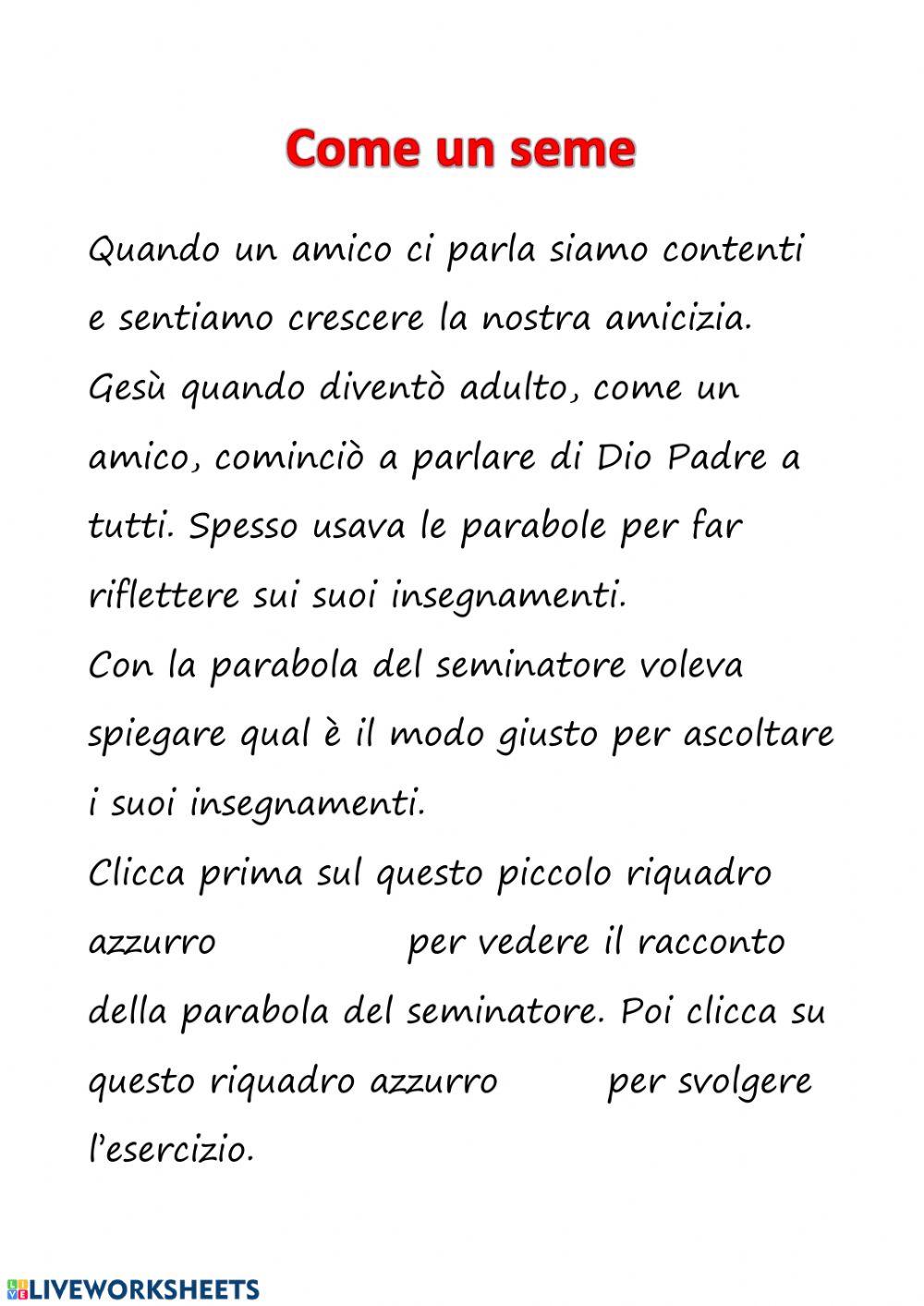Il seminatore Il seminatore