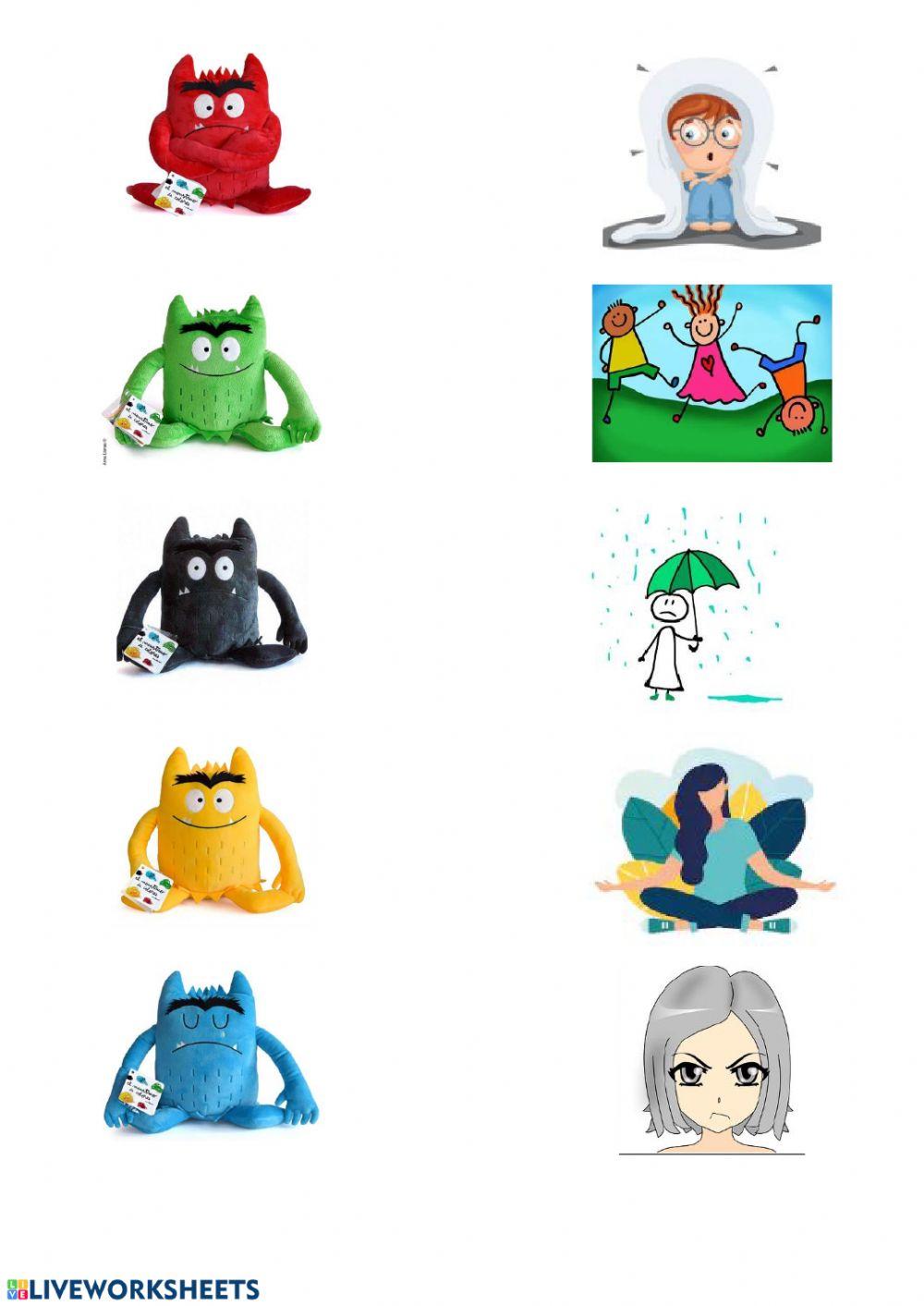 Emociones con el monstruo de colores