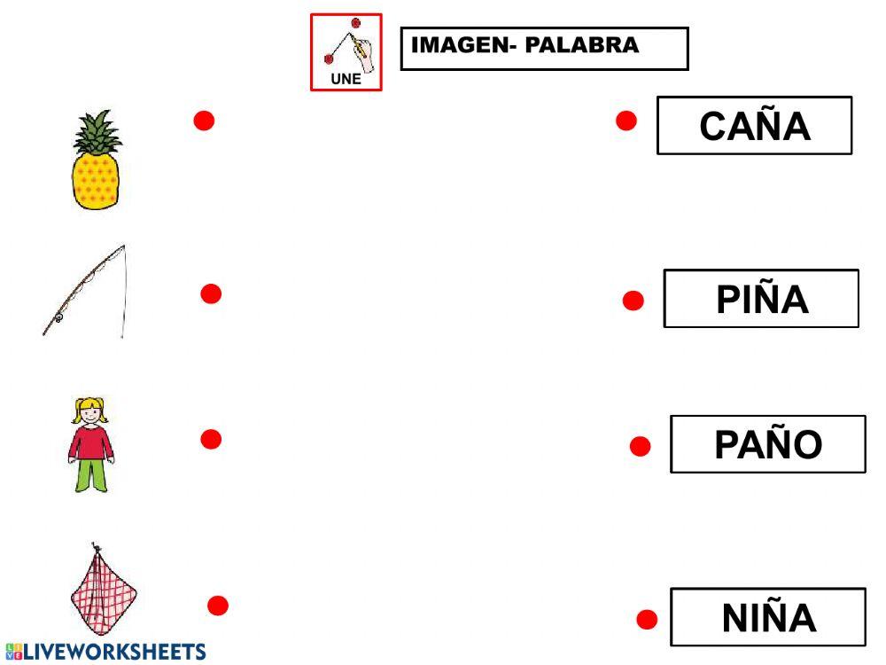 Lectoescritura. Ñ-J