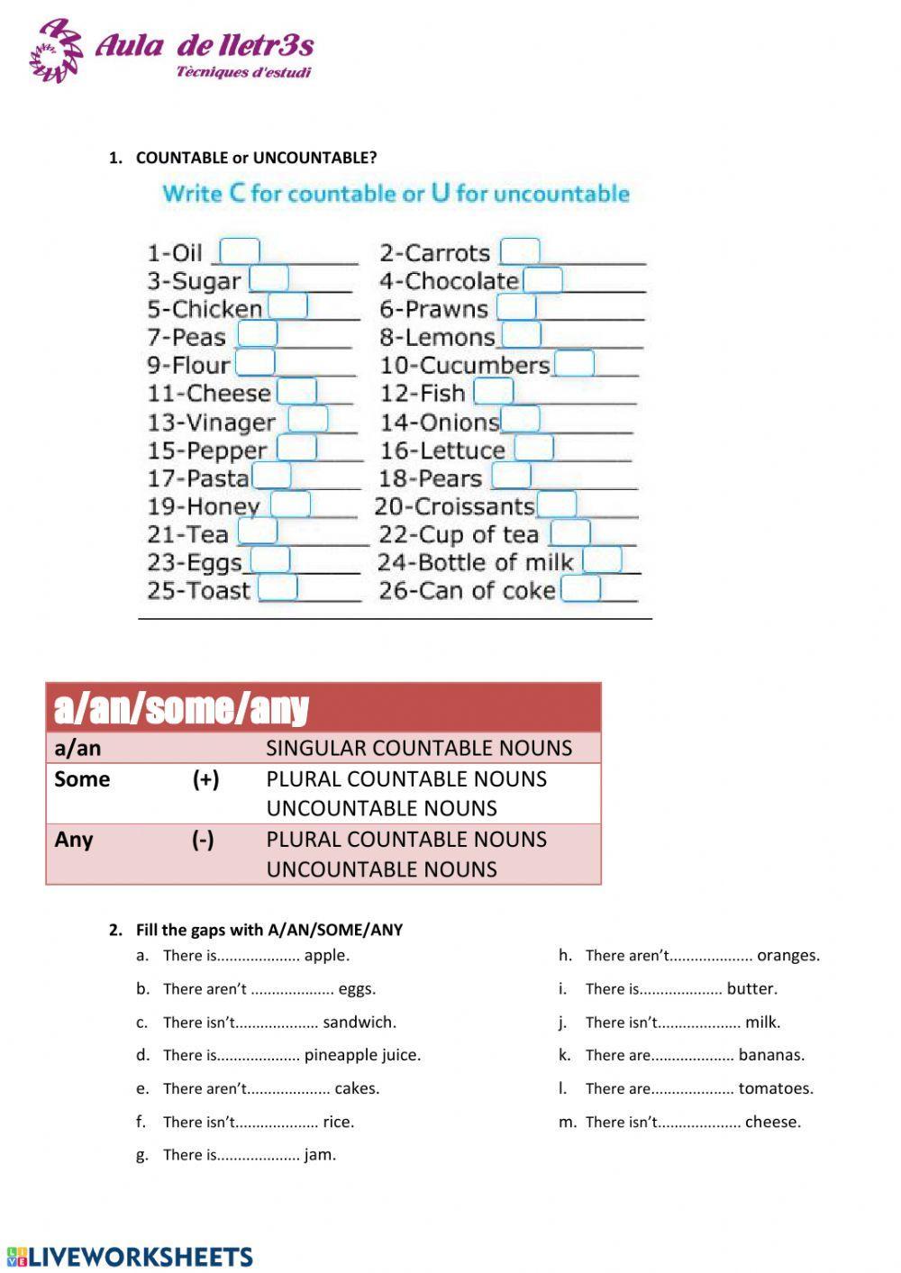 There was-there were