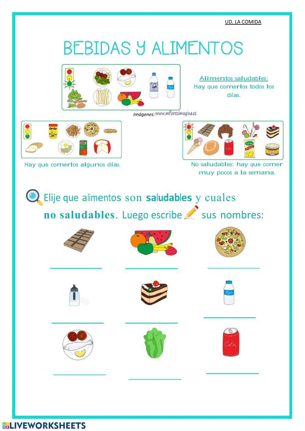 Alimentos saludables