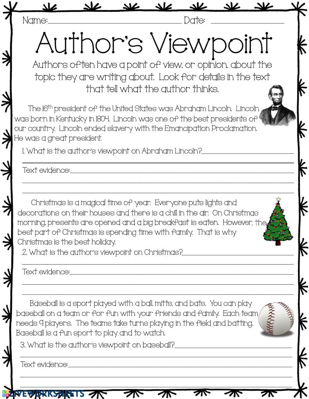 Author's Viewpoint