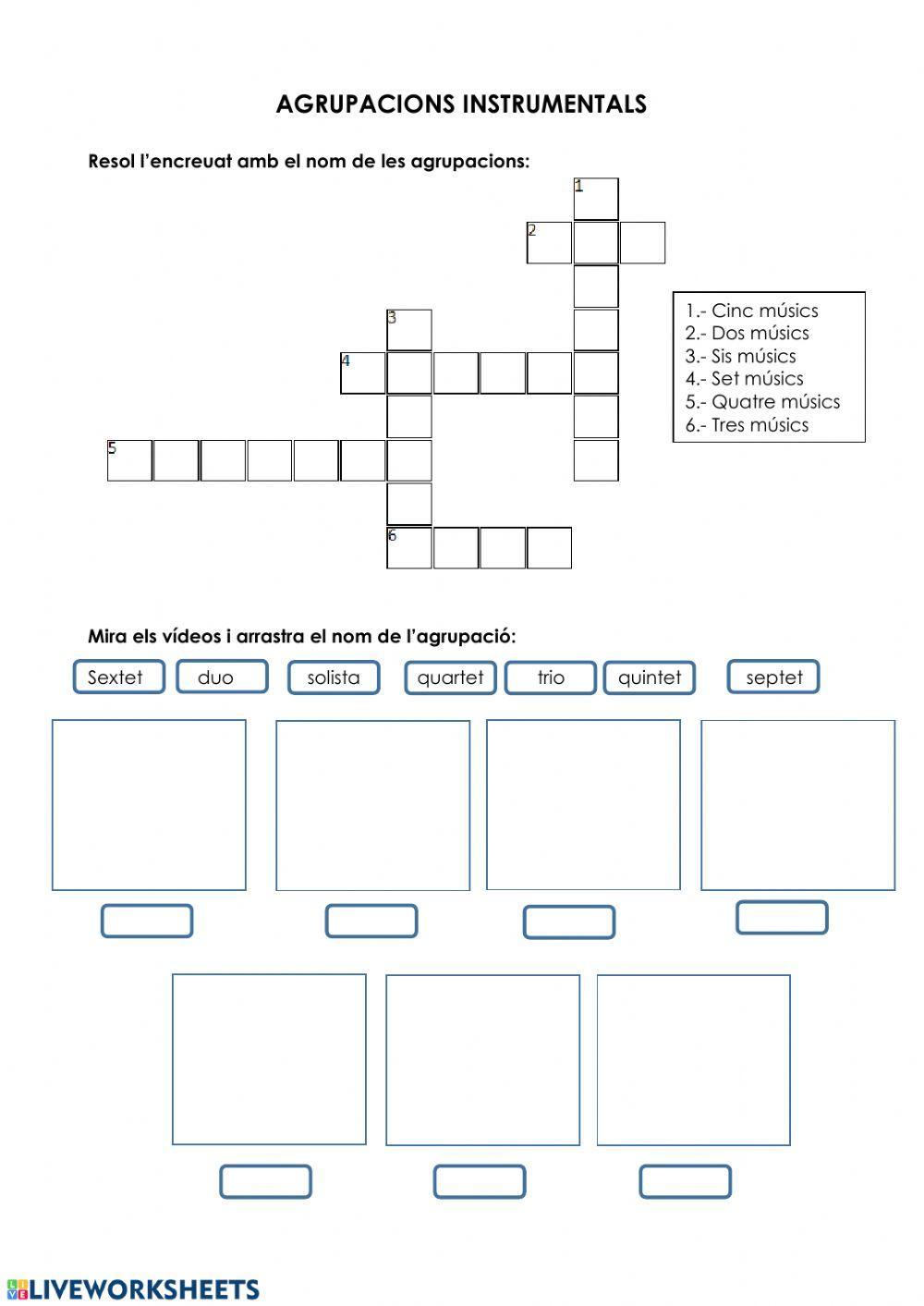 Agrupacions instrumentals